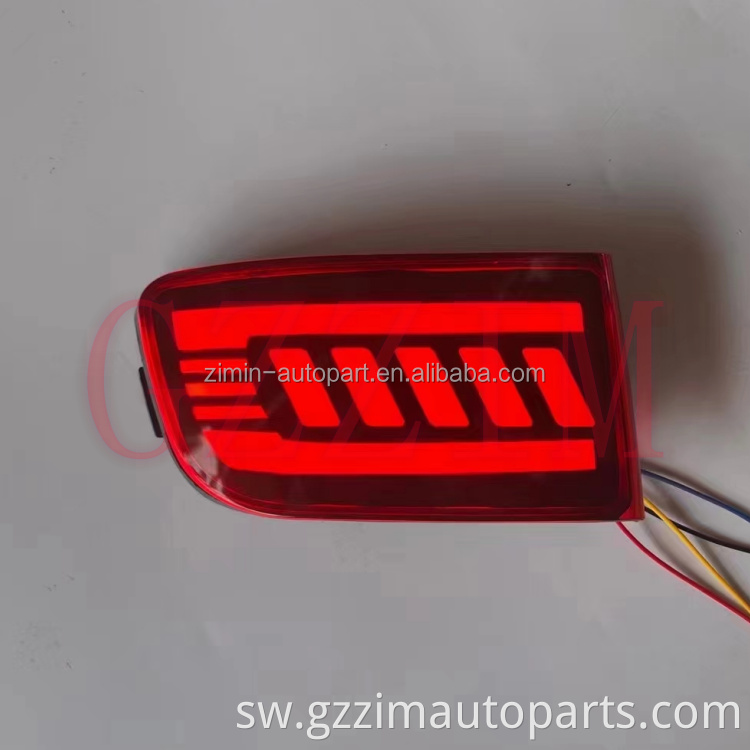 Sehemu za gari ABS Plastiki nyekundu nyuma bumper taa nyuma bar taa fj150 2003 -2009